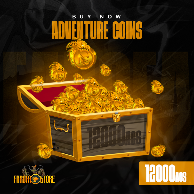 12000 Adventure Coins - 10 fpts