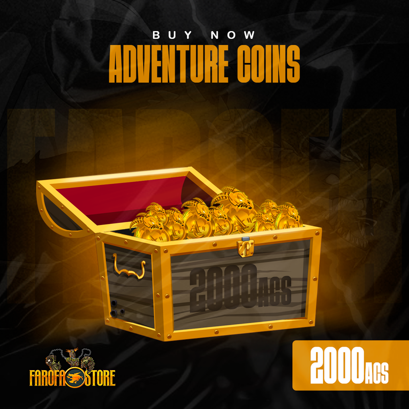 2000 Adventure Coins - 5 fpts