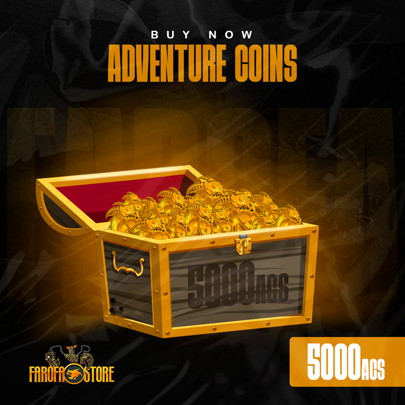 5000 Adventure Coins - 5 fpts