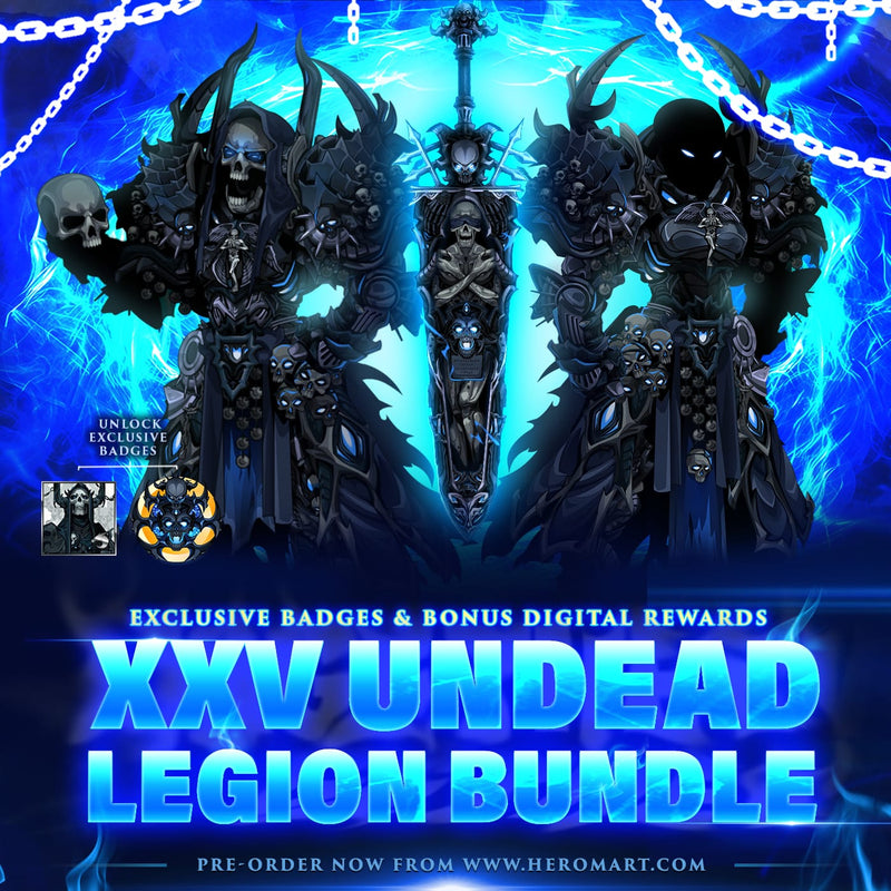 XXV UNDEAD LEGION BUNDLE - 15 fpts