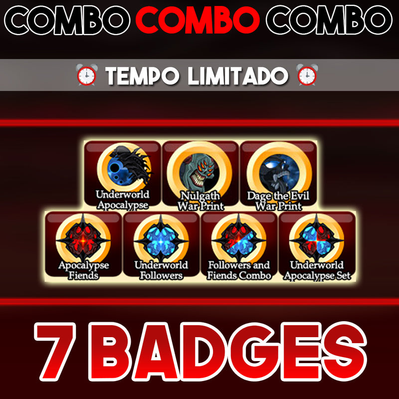 Combo War - 7 Badges - 25 fpts