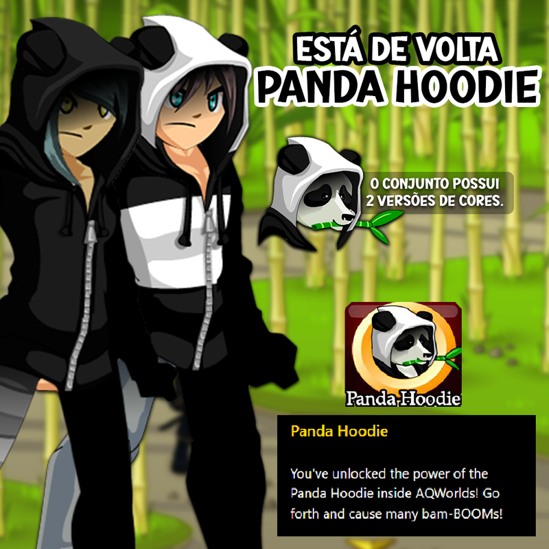 Panda - Hoodie - 10 fpts