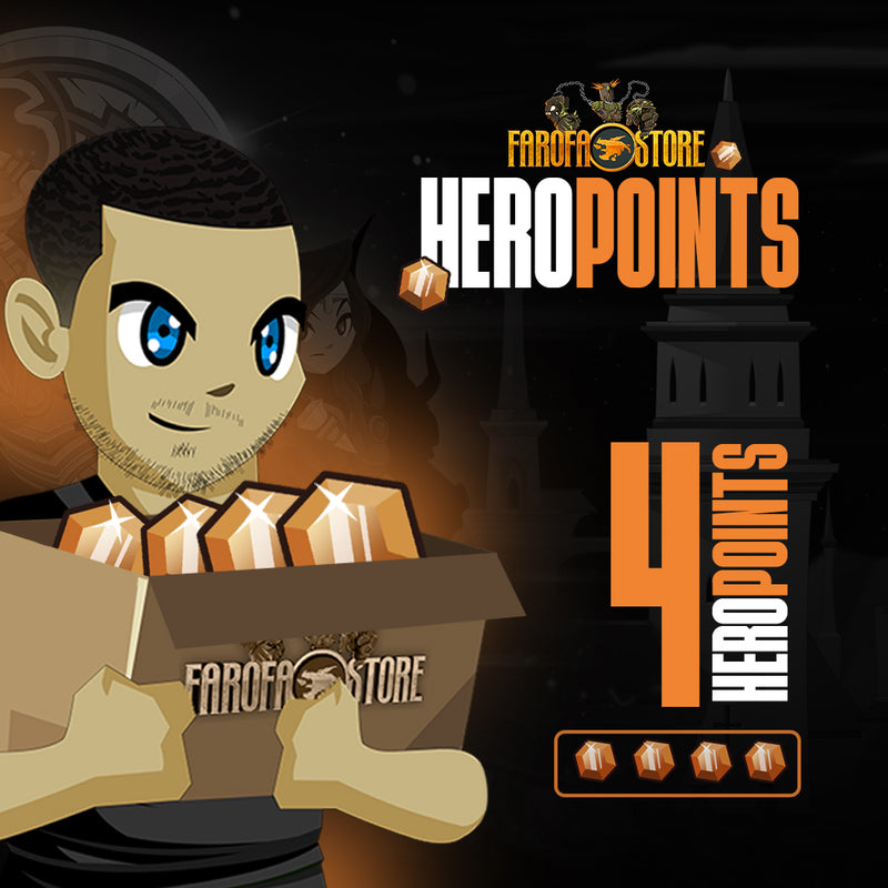 4 Hero Points - 15 fpts