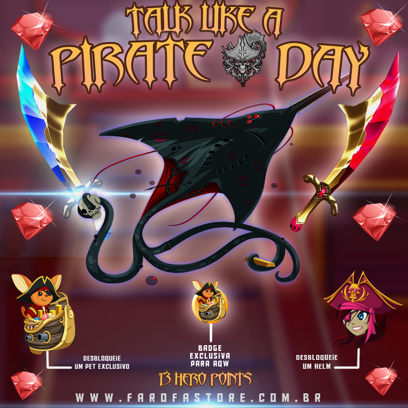 Talk Like A Pirate Day - Bundle - 15 fpts